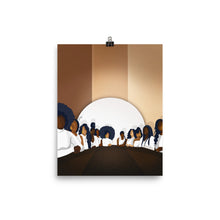 Load image into Gallery viewer, A SEAT AT THE TABLE (BROWN) PRINT
