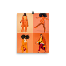 Load image into Gallery viewer, ORANGE COLLECTION PRINT
