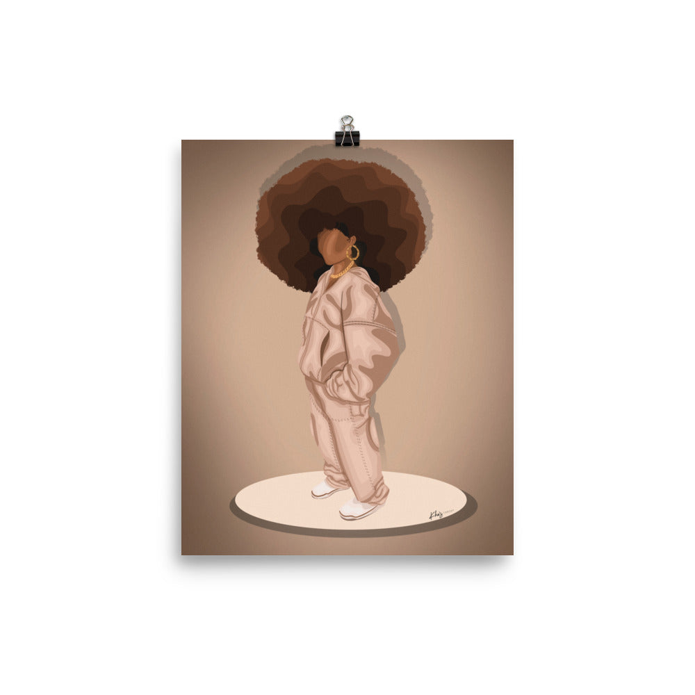 COZY SZN PRINT | BLACK ART WALL DECOR