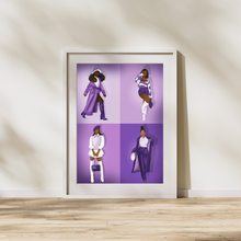 Load image into Gallery viewer, PURPLE COLLECTION PRINT
