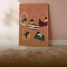 Load image into Gallery viewer, SO CHIC PRINT | BLACK ART WALL DECOR
