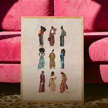 Load image into Gallery viewer, SO CHILL PRINT | BLACK ART WALL DECOR
