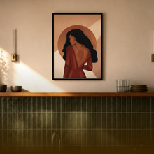 Load image into Gallery viewer, STYLE &amp; GRACE PRINT | BLACK ART WALL DECOR
