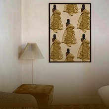 Load image into Gallery viewer, UNDENIABLY PRESENT PRINT | BLACK ART WALL DECOR
