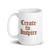 Load image into Gallery viewer, CREATE TO INSPIRE (BEIGE) MUG
