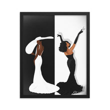 Load image into Gallery viewer, GLAMOUR GIRLS FRAMED PRINT
