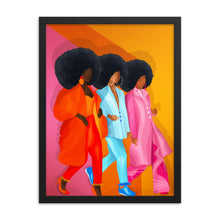 Load image into Gallery viewer, TRIPLE THREAT FRAMED PRINT
